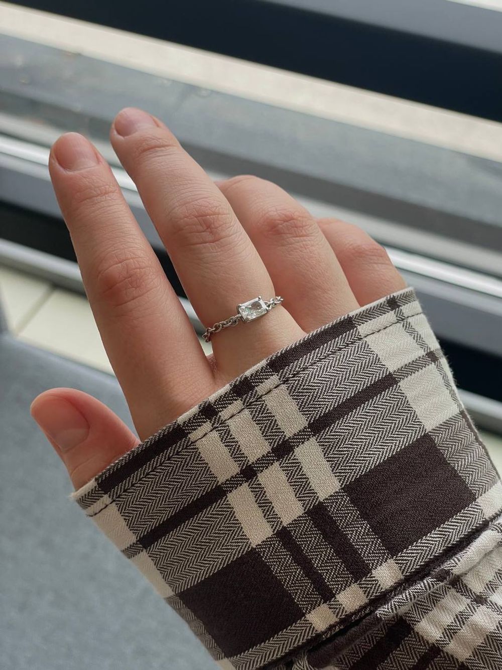 Кольцо-цепочка Radiant