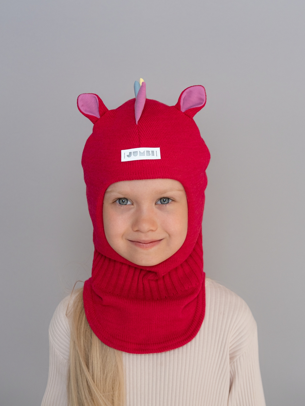 шапка шлем для девочки