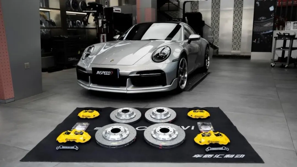 Усиленная тормозная система InSpeed Porsche 911 911.1 / 912 / Carrera / Targa 4 / GT4 RS Порше Тормоза Суппорт диски Колодки