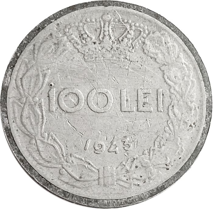 100 лей 1943 Румыния