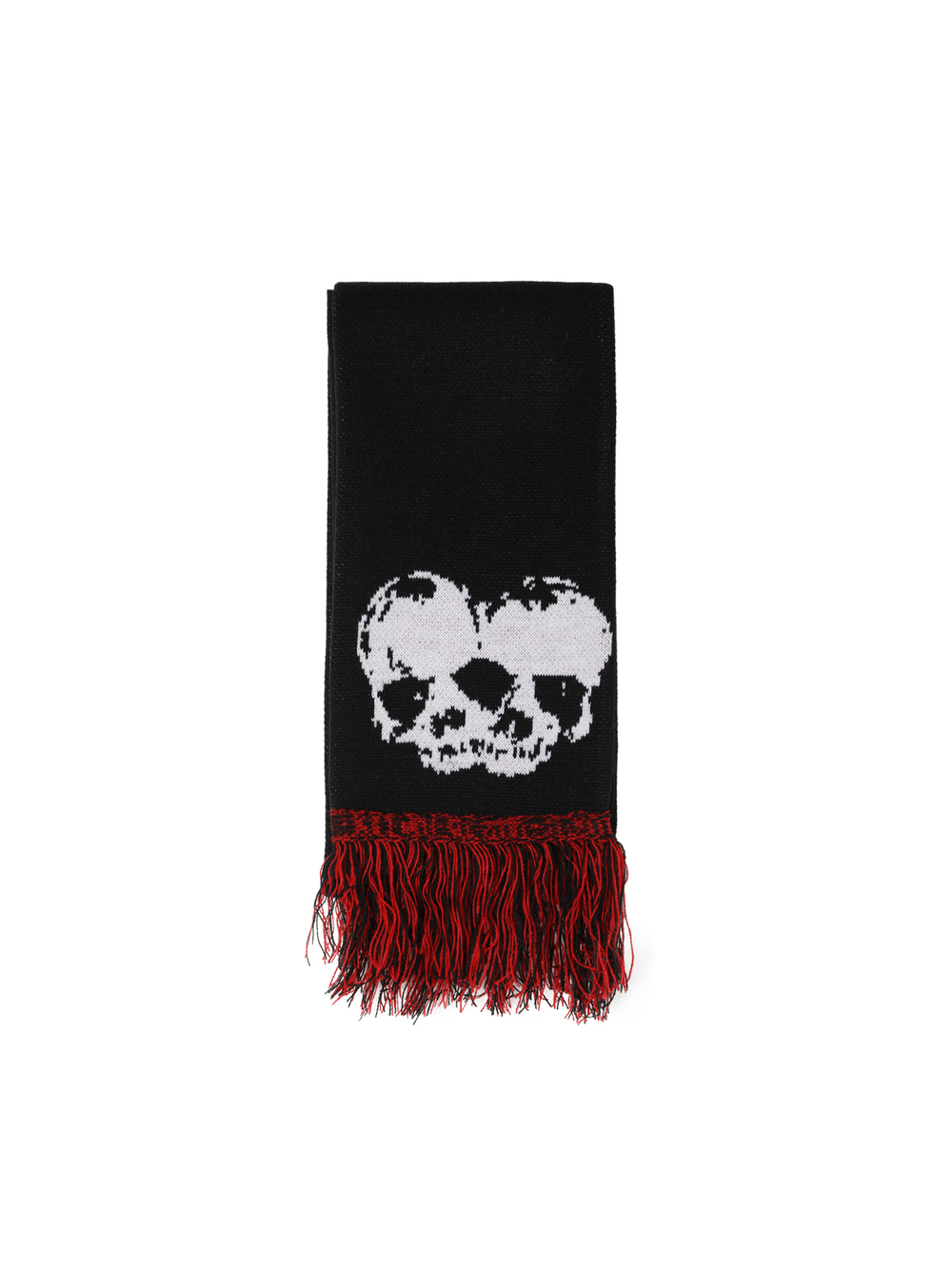 Шарф Вязаный Skull