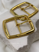 Пряжка Сел. золотая 35 мм