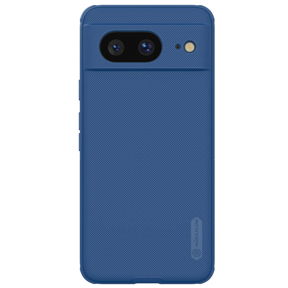 Чехол синего цвета от Nillkin для Google Pixel 8, серия Super Frosted Shield Pro