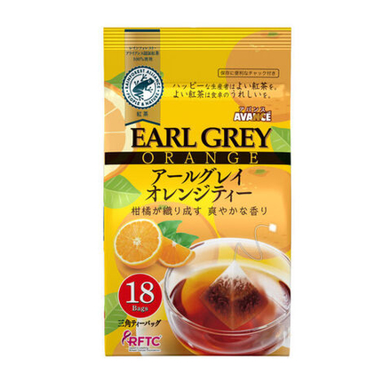 Чай Earl Gray фруктовый, 18 пирамидок, Апельсин