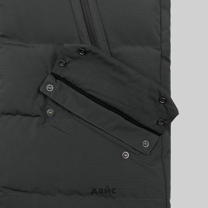 Пуховик мужской Krakatau Strofo Long Down Jacket артикул:Qm488-513 - купить в магазине Дайс