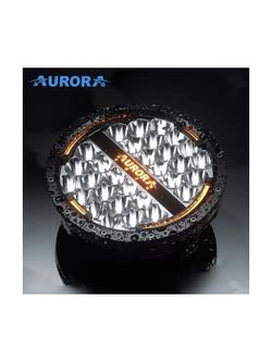 Светодиодные фары комбинированного света AURORA 178 мм 120W с ДХО (комплект 2 шт)
