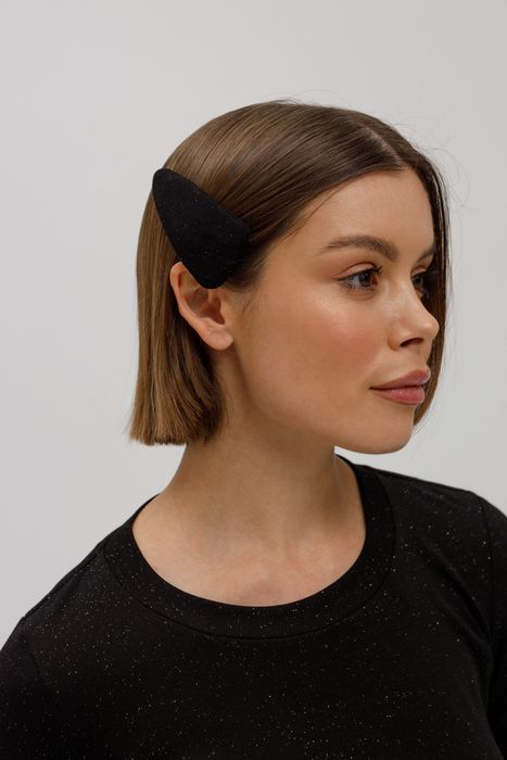 ЗАКОЛКА ДЛЯ ВОЛОС БЕРДЖИ ЧЕРНЫЙ С БЛЕСТКАМИ