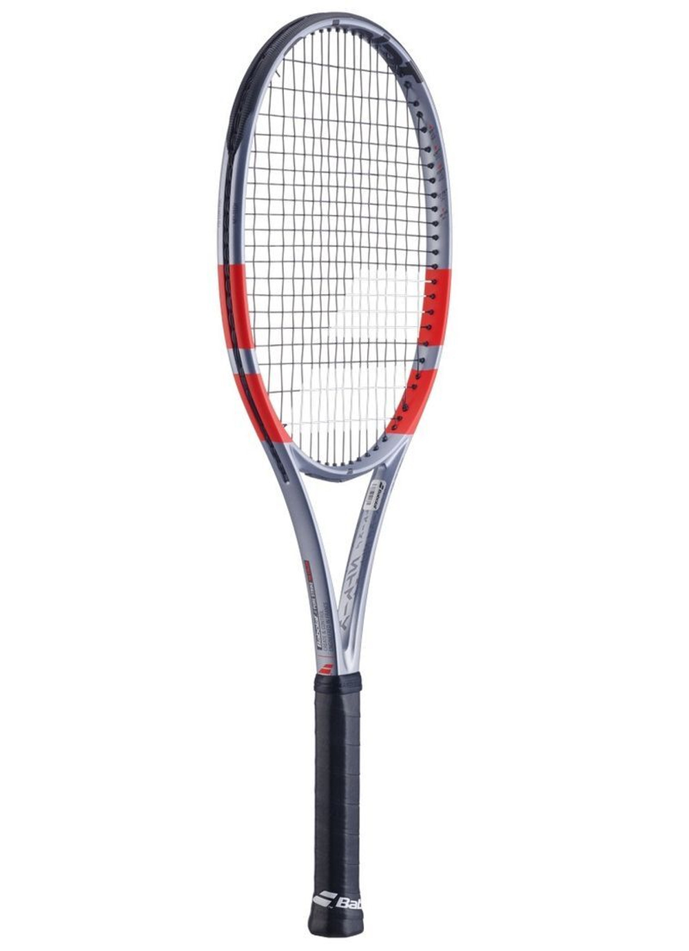 Теннисная ракетка Babolat Pure Strike 98 18/20 4-gen - grey/fluo strike + струны
