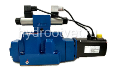 4WRKE25W8-350L-3X/6EG24K31/A1D3M - Пропорциональный распределитель с обратной связью по положению золотника и со встроенным усилителем (OBE), Ду25, A1 = ±10 В, номинальный расход 350 л/мин, схема W8-, каналы управления X и Y - внешние