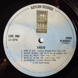 Винтажная виниловая пластинка LP Eagles Peaceful Easy Feeling (Japan 1981) (No Obi)