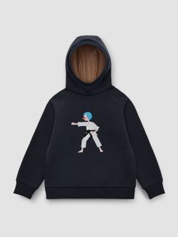 Худи графит ЕДИНОБОРСТВА