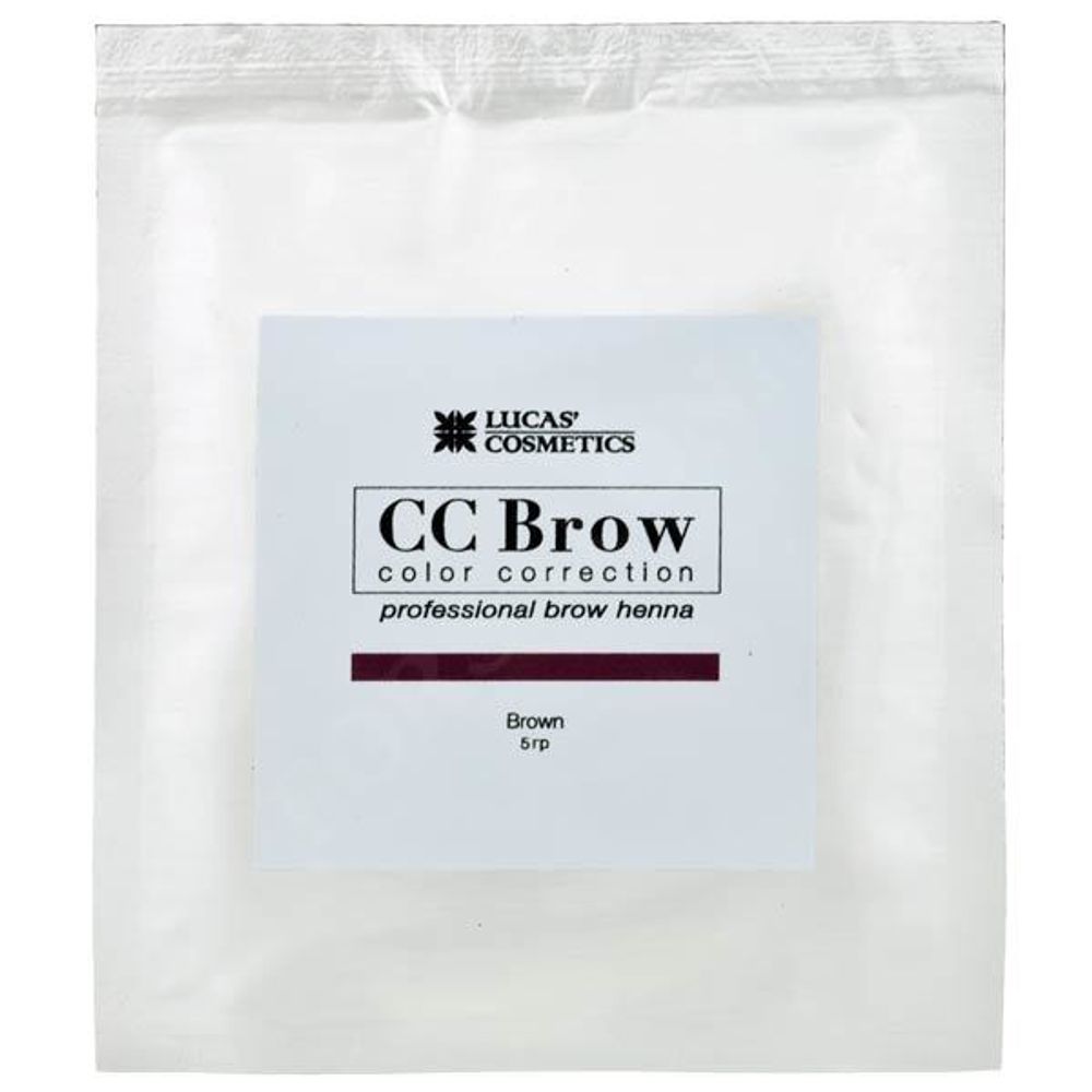 Хна CC Brow  Brown (коричневый ) в саше 5 гр