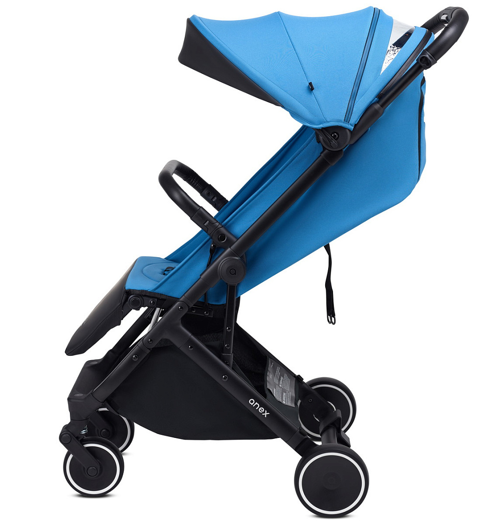 Детская коляска Anex Air-X Travel Cot 2 в 1 blue/gray