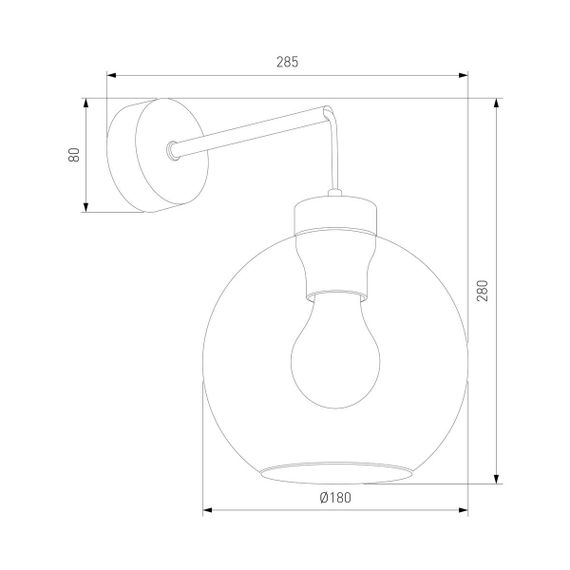 Бра TK Lighting 4135 Cubus