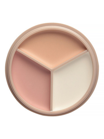 THE SAEM Консилер для лица трехцветный/Cover Perfection Triple Pot Concealer 07 Pink Beige, 4.5г/4.5г/4.5г