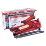 Домкрат подкатной ARNEZI R7101135 гидрав. 3т 75-505 мм низкопрофильный, двухпорш.