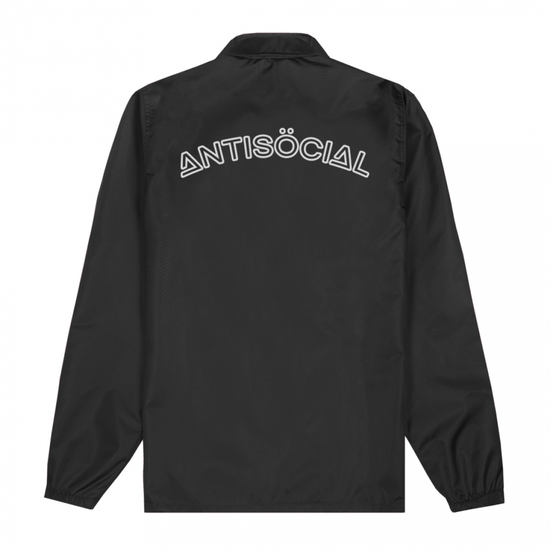 Куртка Antisocial Coach Jacket Black