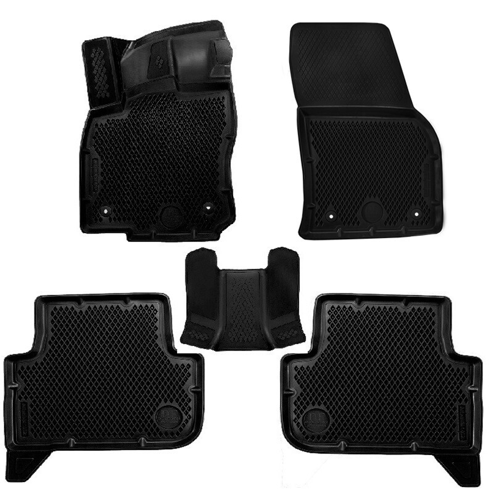 Коврики EVA 3D для Volkswagen Tiguan ll 2016+ Delform Premium EVS-1502