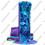 Коммерческий надувной батут-скалодром "Подъем"