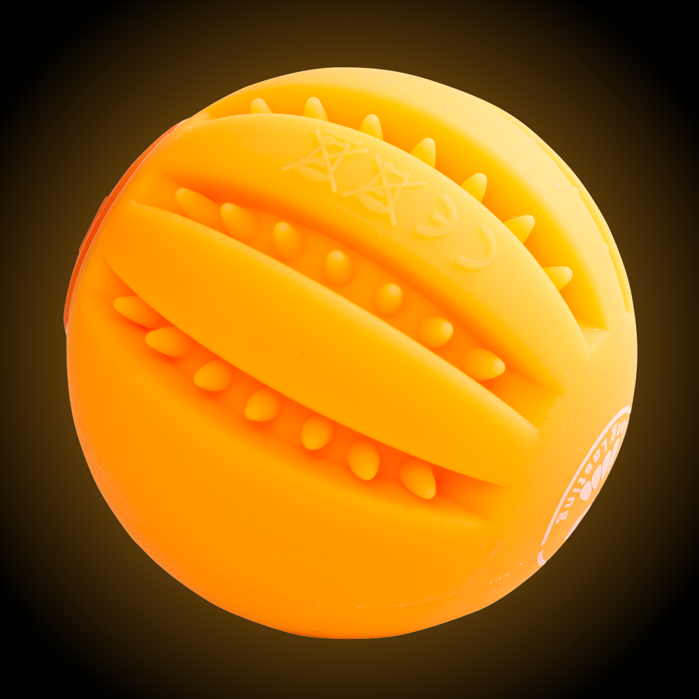 Игрушка для собак интерактивная «Мяч светящийся», 6,3см DUVO+