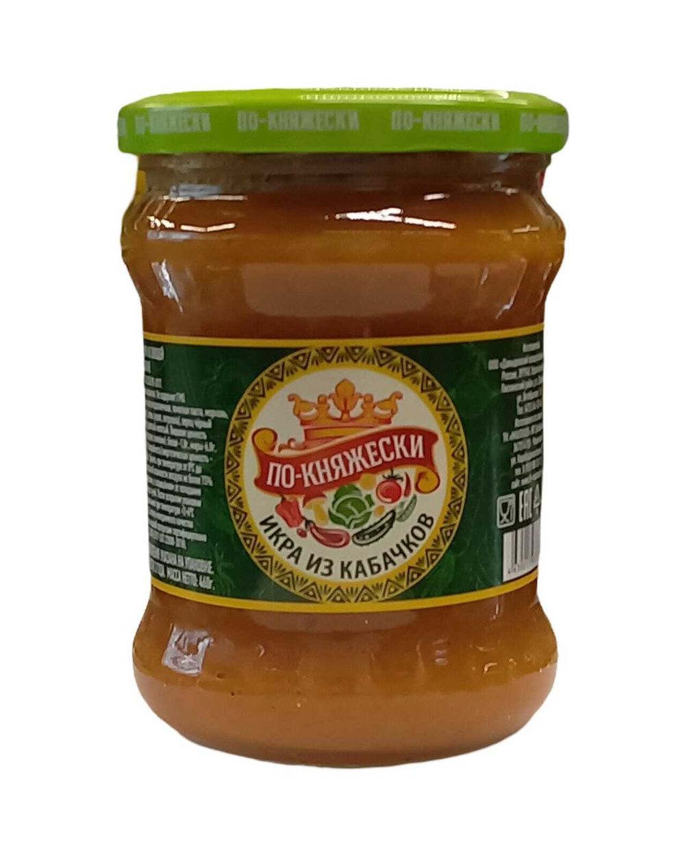 По-Княжески Кабачковая икра 500г
