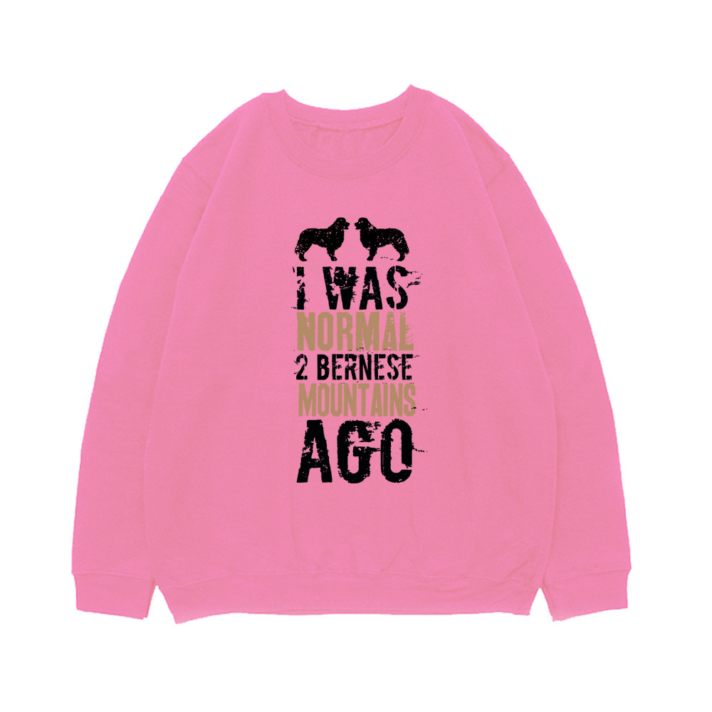 Свитшот "Был нормальным 2 Берна назад"