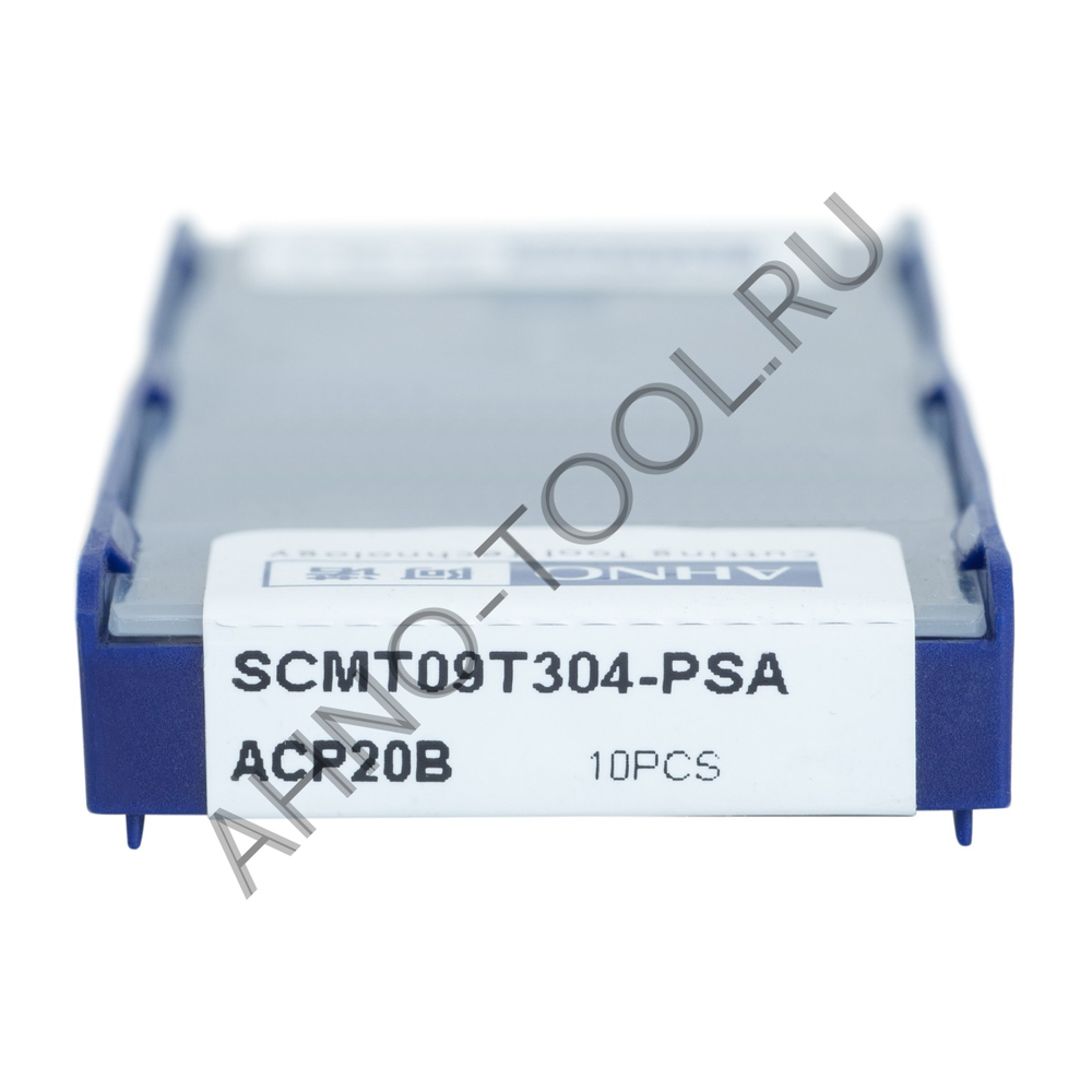 Пластина твердосплавная ISO SCMT09T304-PSA ACP20B AHNO по стали, получистовая