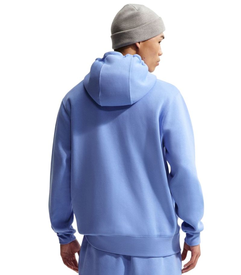 Куртка теннисная Nike Club Fleece Pullover - royal pulse/royal pulse/white
