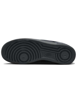 Nike Air Force 1 Anti-Slip Wear-Resistant Low-Top Skateboard Shoes Unisex Black Blue