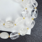 Горный хрусталь, крупная галтовка, 12-15 мм, камни овалы бочонки, штучно