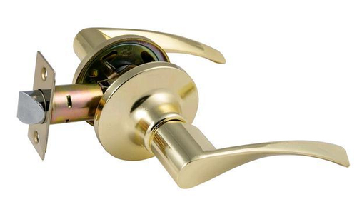 Защелка-Комплект  S-Locked 23-05  PS PB с фалевыми ручками пустая ЗОЛОТО  /120032 см.158597