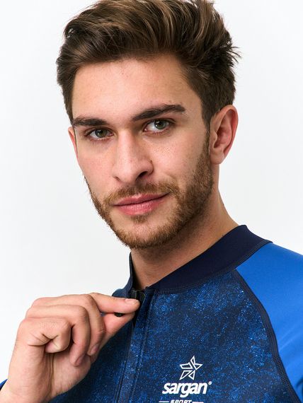 Куртка неопреновая Sargan Sport 1061BL 2 мм синяя