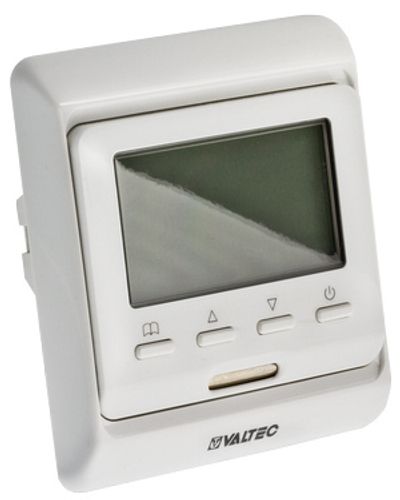 Хронотермостат Valtec комнатный электронный 230 В с датчиком температуры пола (арт. VT.AC709.0.0)