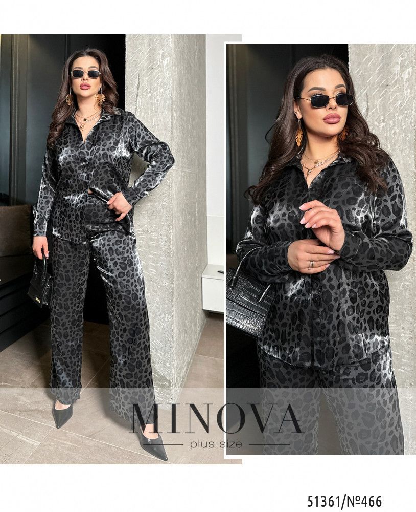 Костюм 466-черный Minova