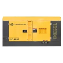 Дизельный компрессор ET SD-185S-7 на раме