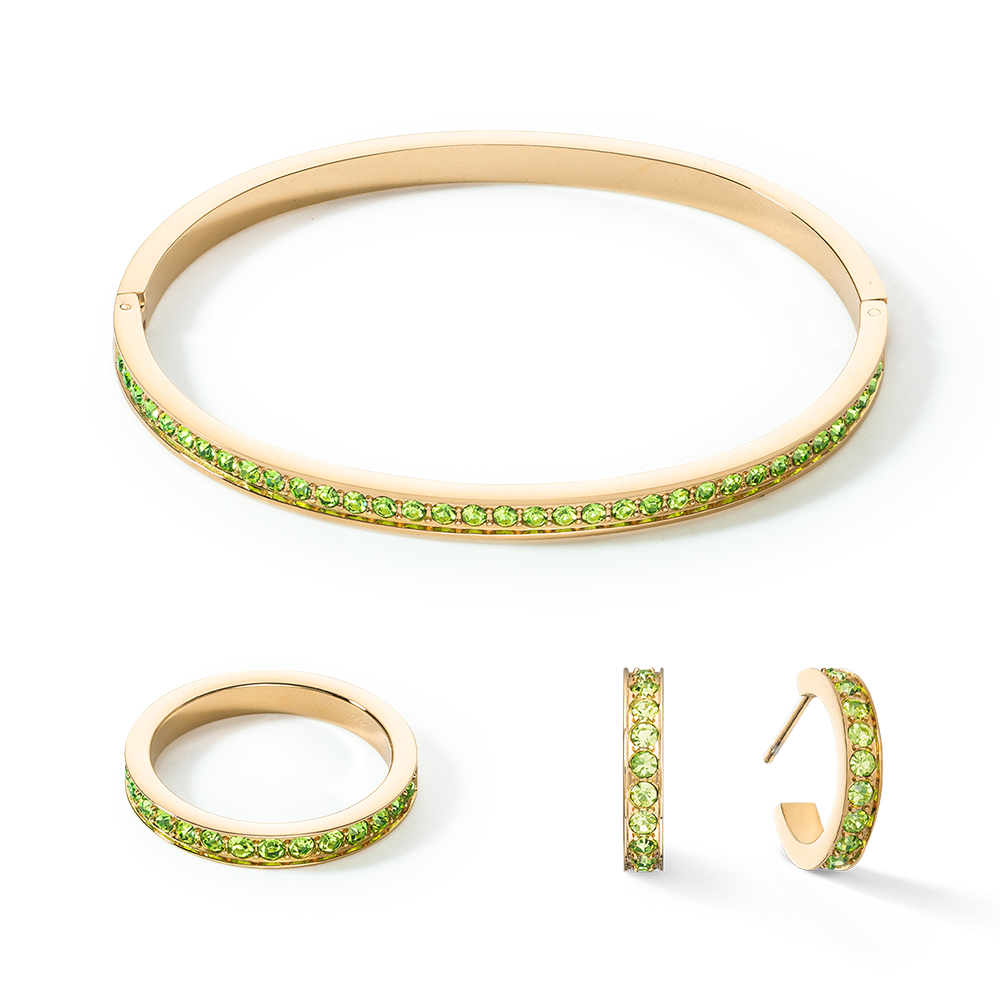 Кольцо Coeur de Lion Green-Gold 0127/40-0516 52