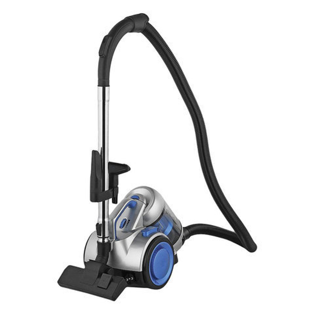 Пылесос NATIONAL NH-VC1851, с контейнером "циклон", 1800 Вт, мощность всасывания 360 Вт, синий/серебро