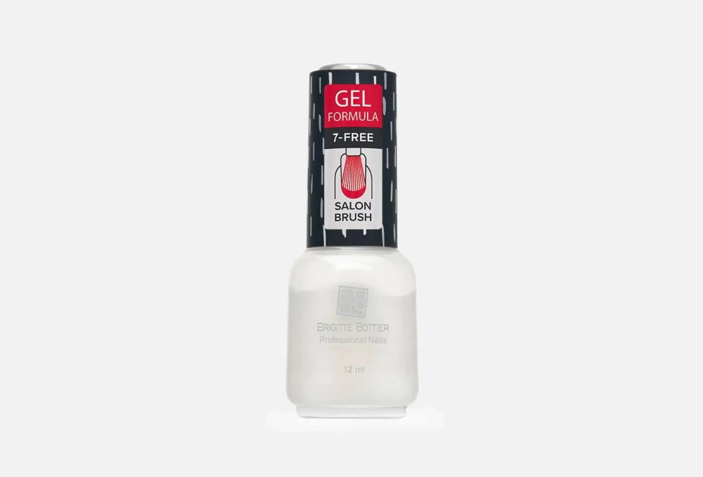 BRIGITTE BOTTIER Лак для ногтей GEL FORMULA тон 01 прозрачный, 013