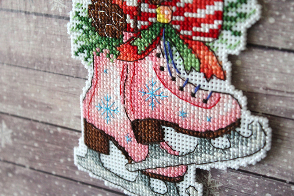 Набор для вышивания "М.П.Студия" Р-497 "Фигурный Новый год"