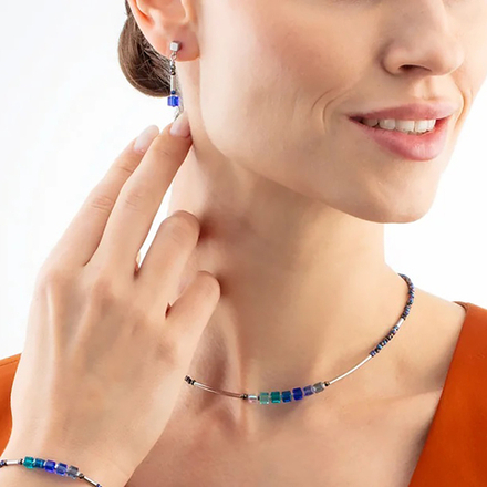 Серьги Coeur de Lion Blue 5027/21-0700