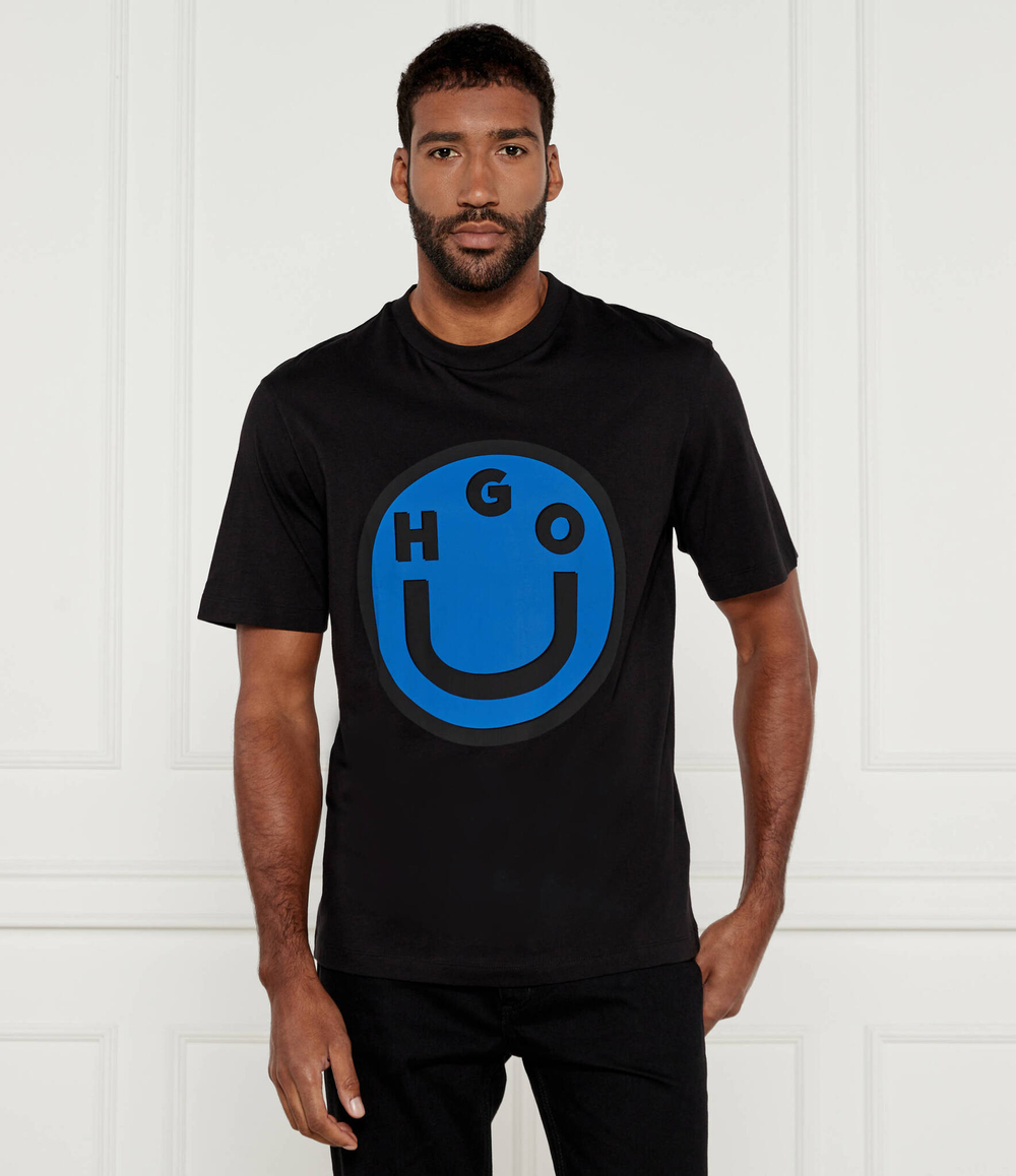 Футболка Nimper Hugo Blue - черный(50525333)