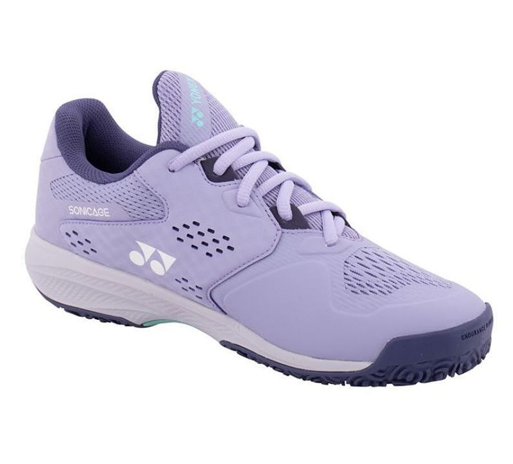 Женские теннисные кроссовки Yonex Power Cushion Sonicage Clay - mist purple