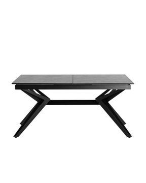 Стол обеденный Олимпия раскладной 160-210*90 керамика темная