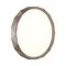 7637/AL BASICA SN 169 Светильник пластик/корич. под дер. LED 18Вт 4000K D295 IP43 ZIF WOOD