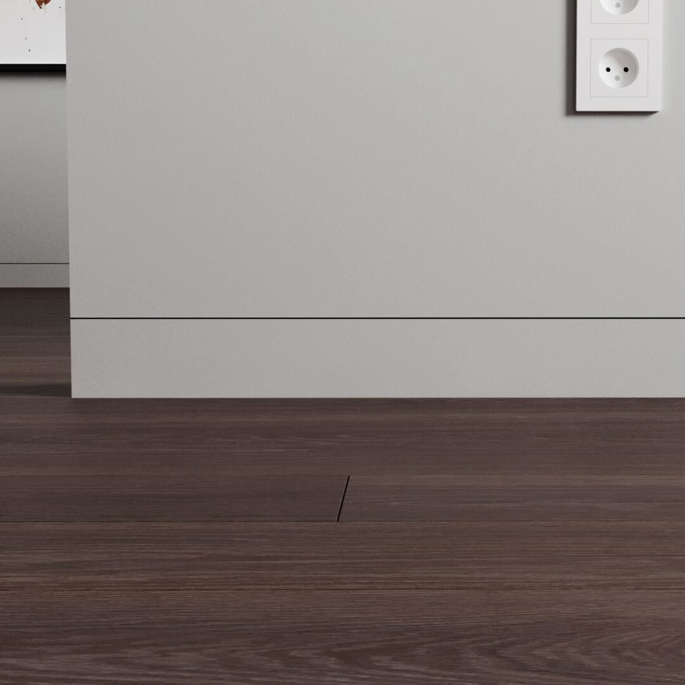 Плинтус Luxury Wood Decor скрытый МДФ Вставка в скрытый плинтус RAL/NCS 80мм