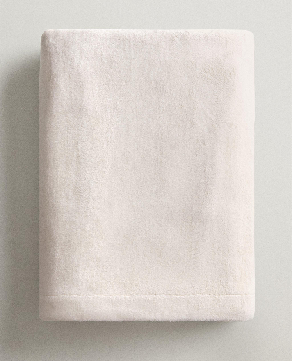 Zara Home плед из хлопка, экрю · 3117/004