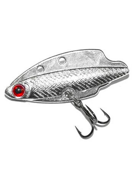 Приманка вертикальная зимняя ОКУНЕВАЯ ЦИКАДА с тройником Owner 3.75г 34мм