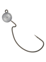 Джиг-головка для рыбалки BKK на офсетном крючке Silent Chaser - 1X - EWG Round Head, размер крючка 3/0, вес 10,5г, 3 шт.