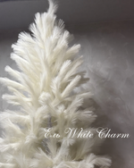 Искусственная белая елка «White Charm» Белый Шарм (ветки из пампасной травы) от 2,1 м до 2,4 м