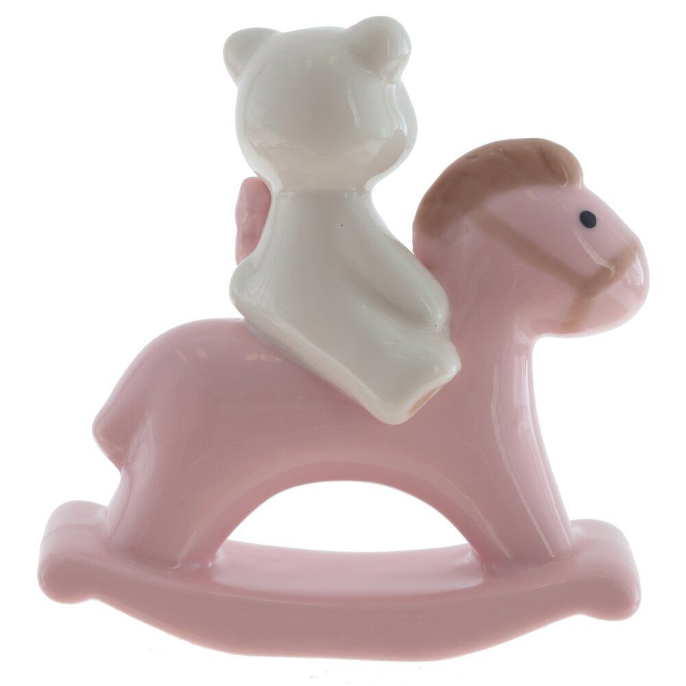 GAEM Фигурка декоративная "Мишка на лошадке", L8 W3,5 H8,5 см, 2в.